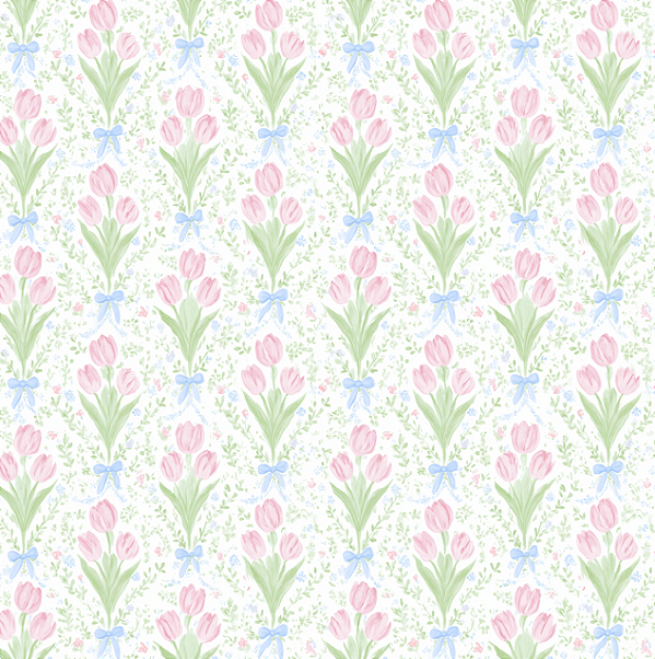 Papel de Parede Campo de tulipas