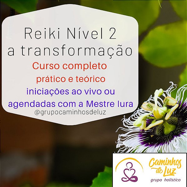 Curso Reiki Usui nível 2