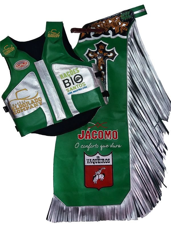 Kit Calça e Colete Personalizado Campeão Juína 2017