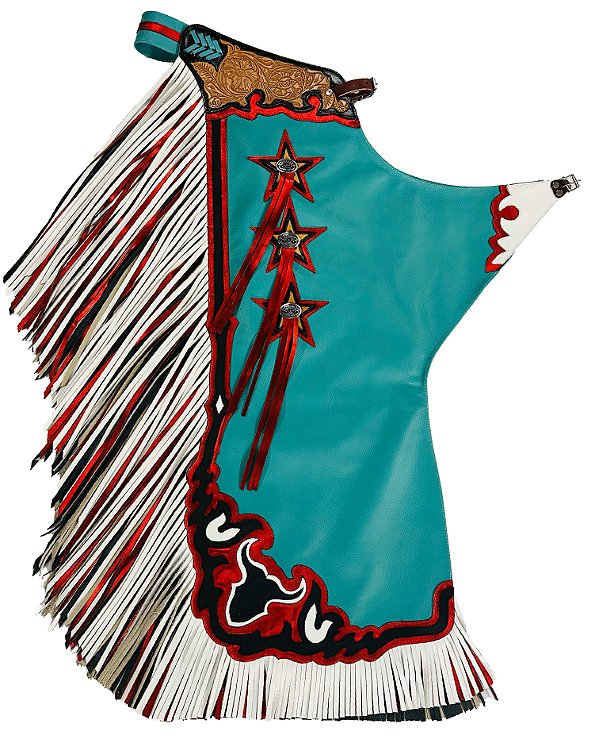 Calça de Montaria Touro Bravo Dupla Franja