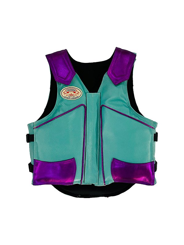 Colete Colorido ou Bicolor para Montaria