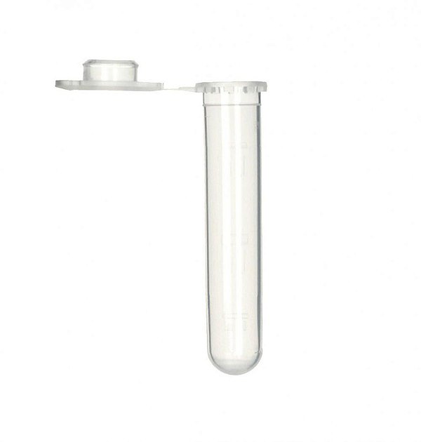 Microtubo de plástico - 2 ml (50 un)