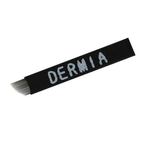 Lâmina chanfrada flex 16 pontas 0,18mm - Dermia
