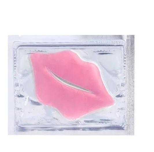 Máscara hidratante labial com colágeno Cor:Rosa (12 un)