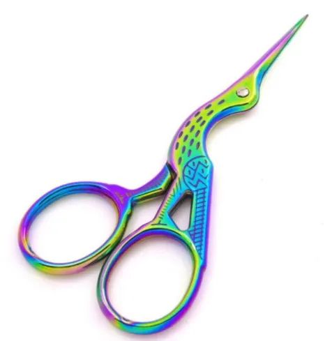 Tesoura pássaro furta cor - Eyebrow Scissors