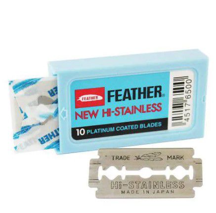 Lâmina de barbear - Feather (10 un)