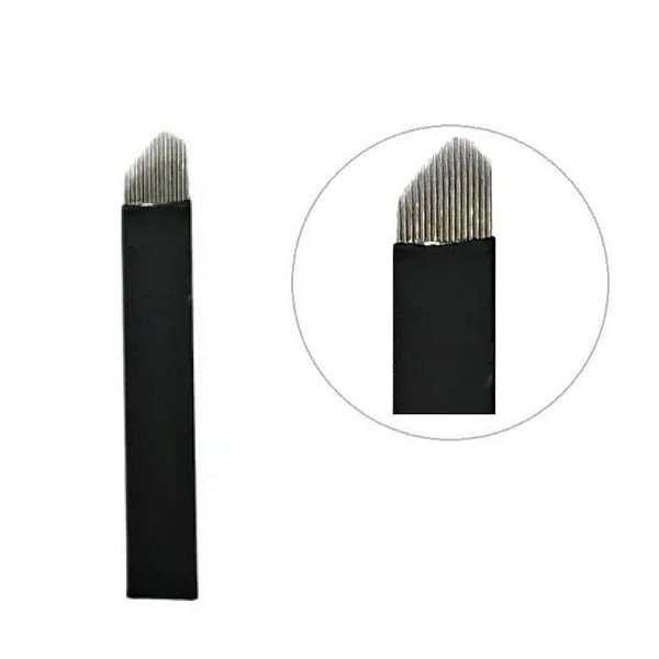 Lâmina V flex 16 pontas 0,18mm (preta)
