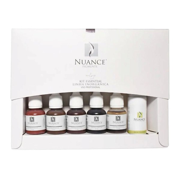 Kit pigmentos Nuance Essential inorgânico - 5 ml