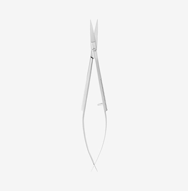 Tesoura de sobrancelha Staleks Pro - serie expert 90 - se-90-2
