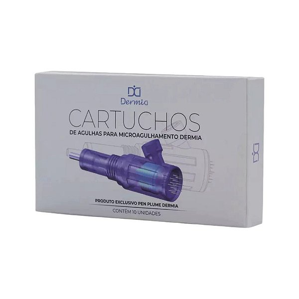 Caixa cartuchos para microagulhamento 36 pontas - Dermia (10 un)