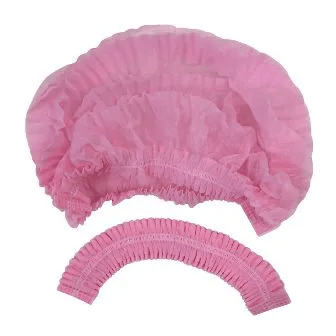 Touca descartável sanfonada rosa - Ntflex