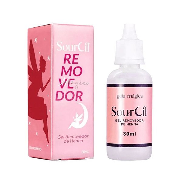 Removedor de henna em gel 30ml - Sourcil