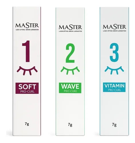 Kit master pocket lash lifting de cílios e brow lamination