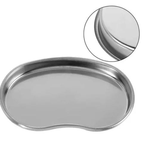 Bandeja cuba rim em aço inox