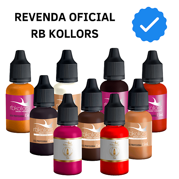 Pigmento RB Kollors 15 ML Micropigmentação
