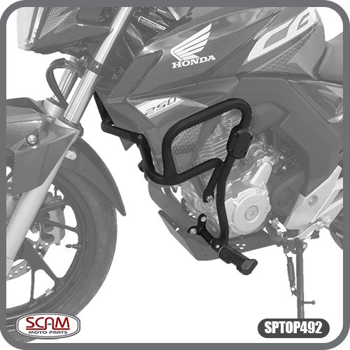 PROTETOR DE CANENAGEM C/ PEDALEIRA CB TWISTER 2016+ SCAM