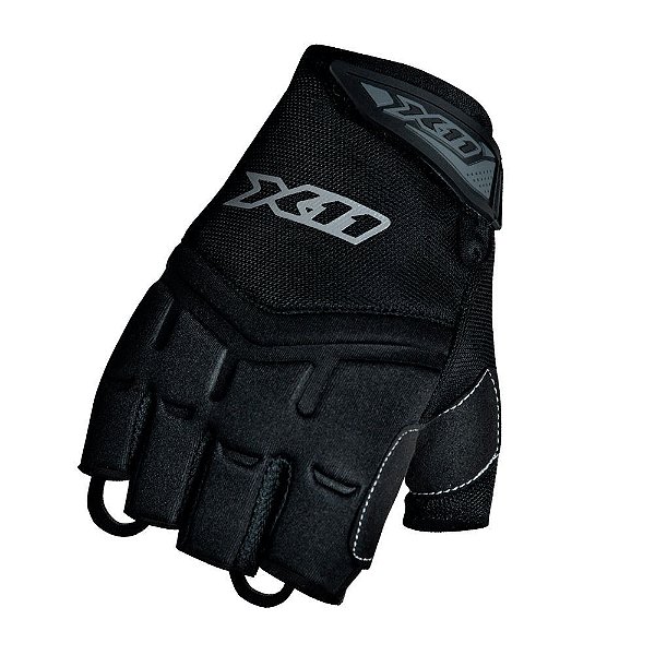 LUVA FIT X 1/2 DEDO MASCULINA PRETO GG Ref: 11041621 Marca: X11