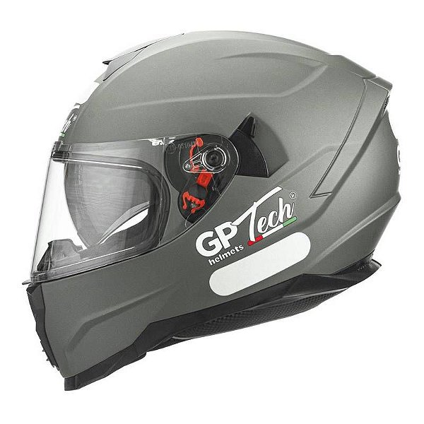 CAPACETE ULTRA SV MONOCOLOR TITANIUM FOSCO CINZA 58