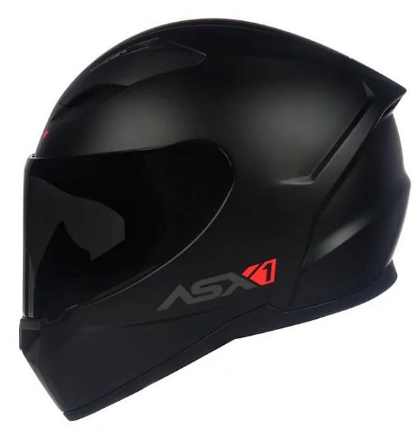 CAPACETE ASX CITY SOLID FOSCO PRETO/GRAFITE