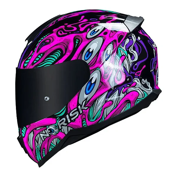 NORISK CAPACETE RAZOR PARASITE PINK 60/L