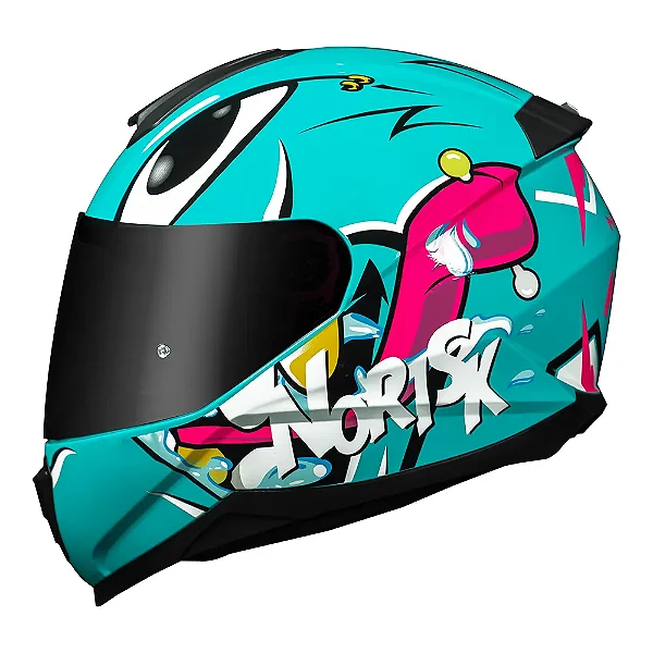 NORISK FAB CAPACETE RAZOR MAD BLUE