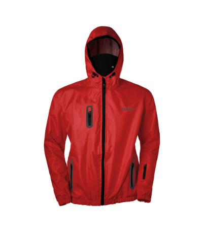 JAQUETA TEXX CORTA VENTO NEON V2 VERMELHA