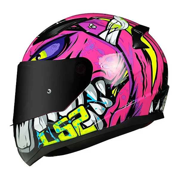 LS2 CAPACETE RAPID FF353 BADASS PURPLE