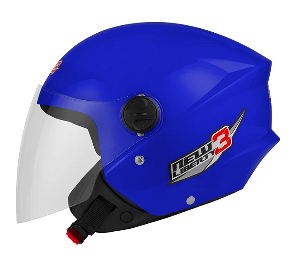 CAPACETE NEW LIBERTY 3 AZUL 58