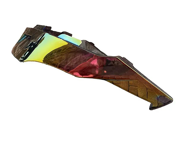 AEROFOLIO RACING DUOTECH TT COURSE IRIDIUM VERMELHO DOURADO