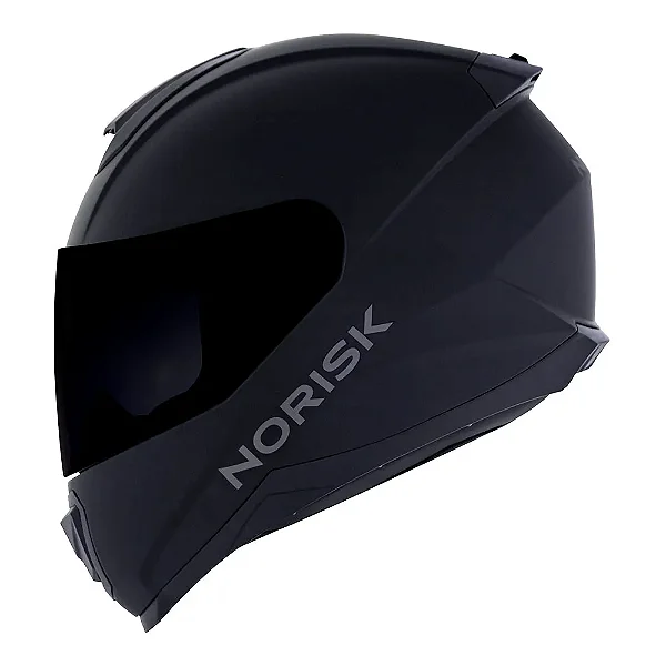 NORISK FAB CAPACETE RAZOR SOLID MATTE BLACK