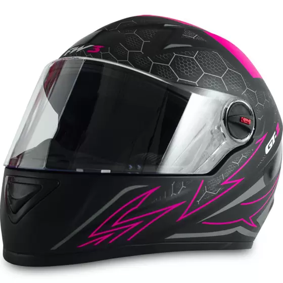CAPACETE FW3 GT2 ROSA