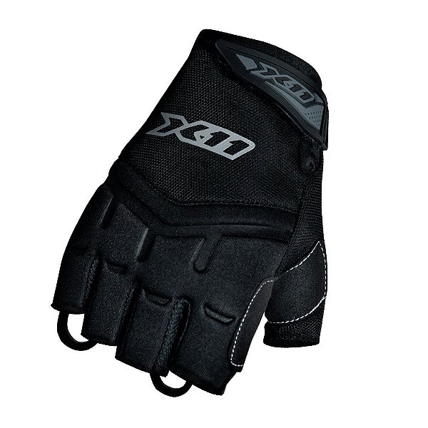 LUVA FIT X 1/2 DEDO MASCULINA PRETO