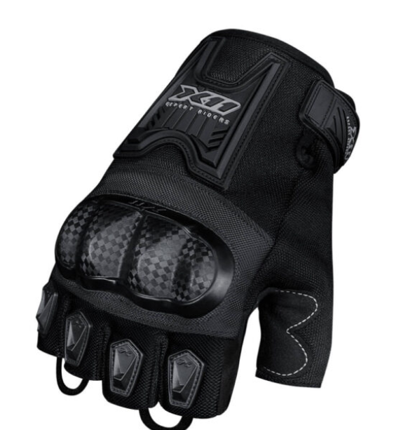 LUVA BLACKOUT 2 1/2 DEDO MASCULINA PRETO GG