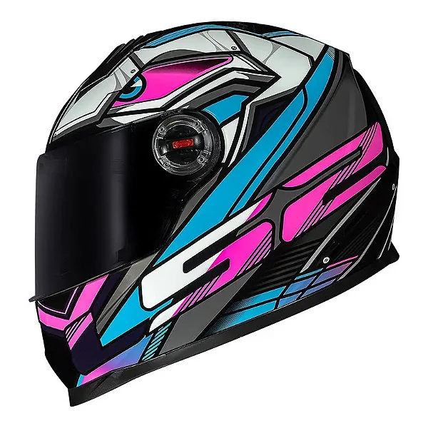 LS2 CAPACETE FF358 XDRON CYAN
