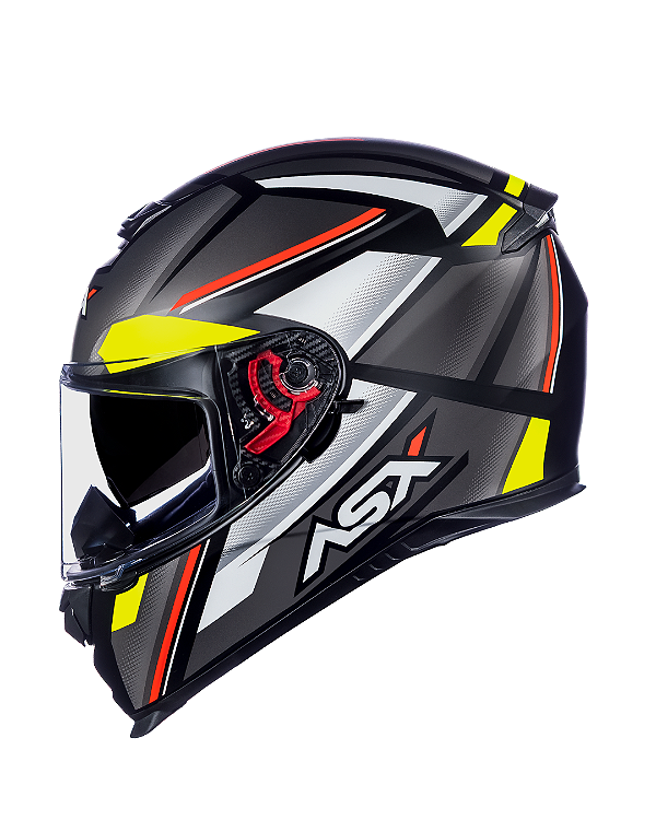 CAPACETE ASX EAGLE SV EXPLORER FOSCO PRETO/GRAFITE/AMARELO