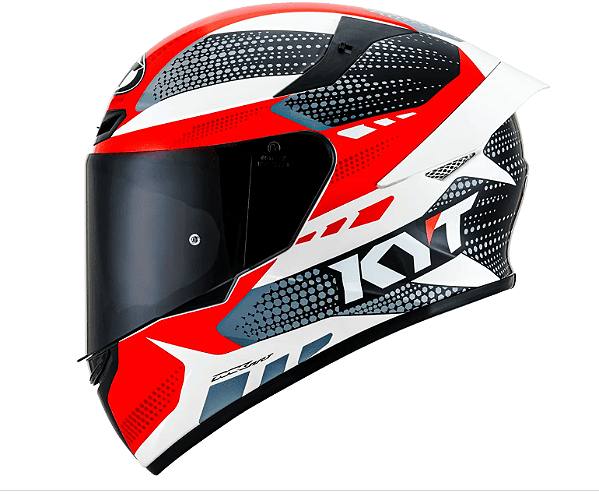 CAPACETE KYT TT-COURSE GEAR BLK/RED