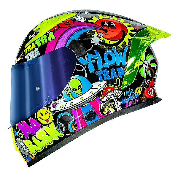 NORISK CAPACETE FLOW TRAP BLACK