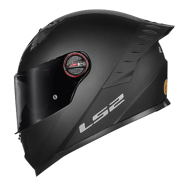 LS2 CAPACETE FF358 PRO MONOCOLOR MATTE BLACK