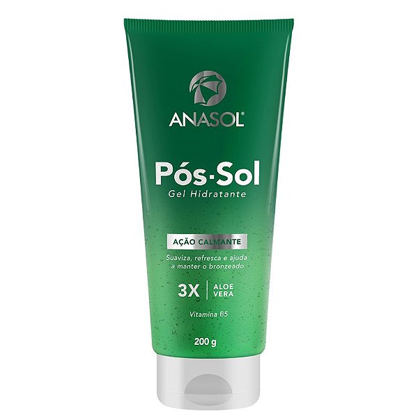 Gel Hidratante Pós Sol  Anasol Ação Calmante Aloe Vera 200g