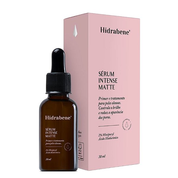 Sérum Intense Matte Primer Antioleosidade Hidrabene - 30 Ml