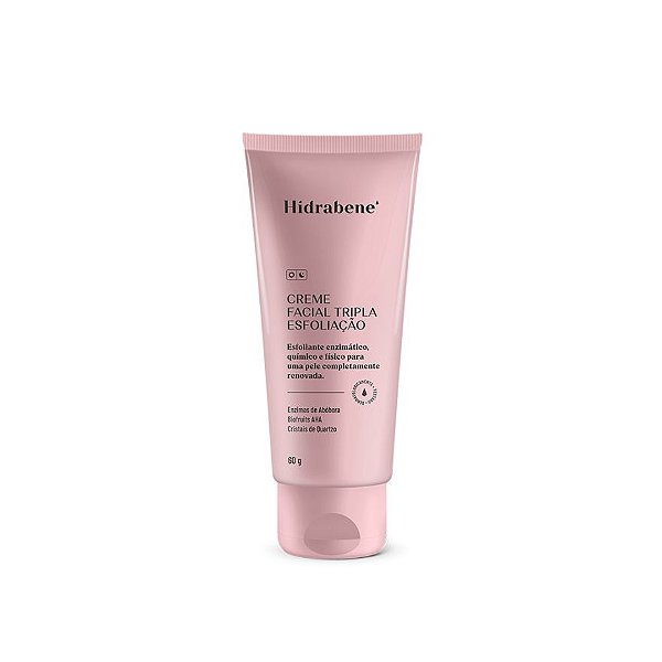 Creme Facial Tripla Esfoliação Hidrabene 60g