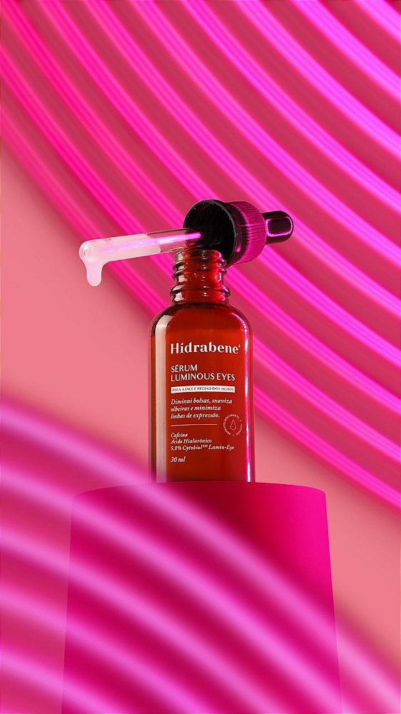 Sérum Hidratante Iluminus Eye Área Dos Olhos Hidrabene - Ameniza Olheiras
