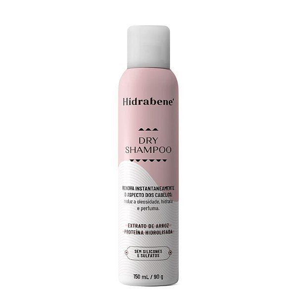 Dry Shampoo à Seco Hidrata e Perfuma 150ml Hidrabene