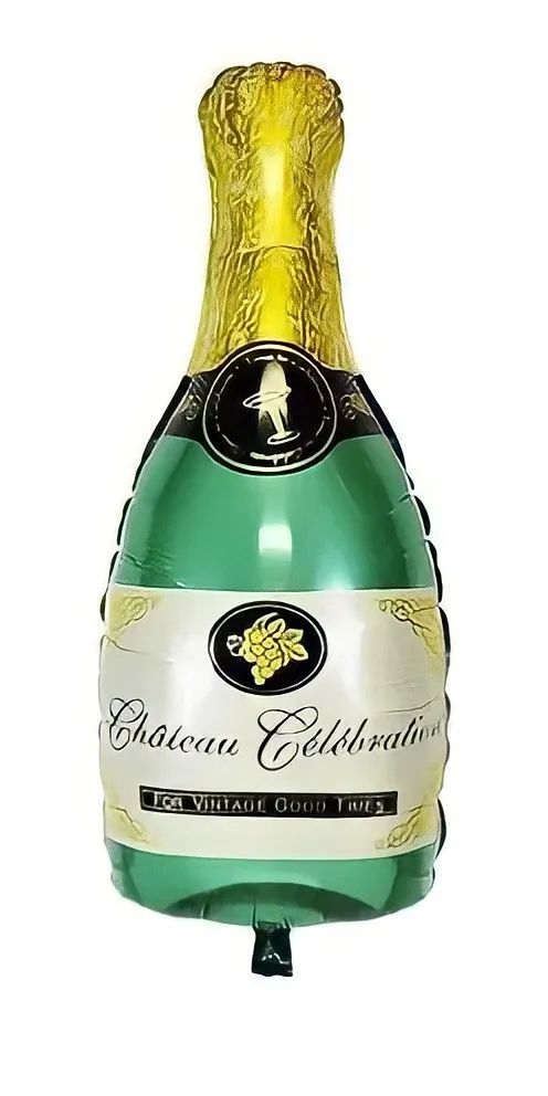 Balão Garrafa de Champagne