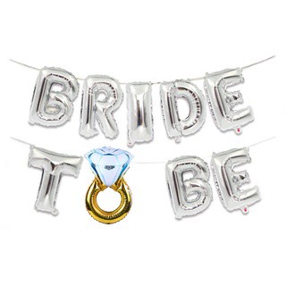 Faixa Decorativa de Balões Bride to Be Diamante