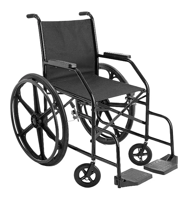 CADEIRA DE RODAS 1009 BÁSICA - 90KG (AÇO)