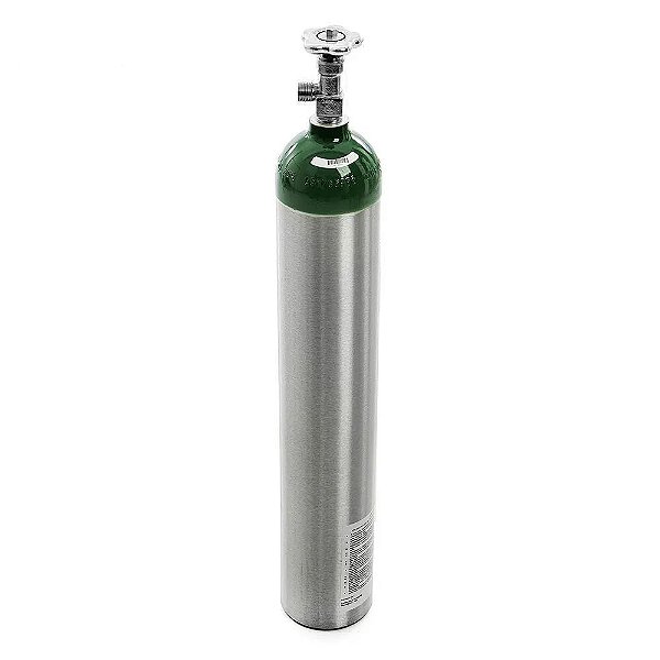 CILINDRO DE OXIGENIO 5 L ALUMINIO SEM CARGA