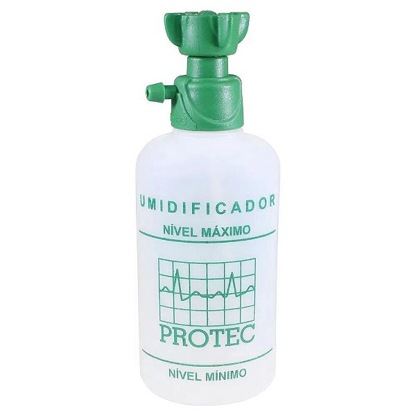 FRASCO UMIDIFICADOR 250 ML OXIGENIO
