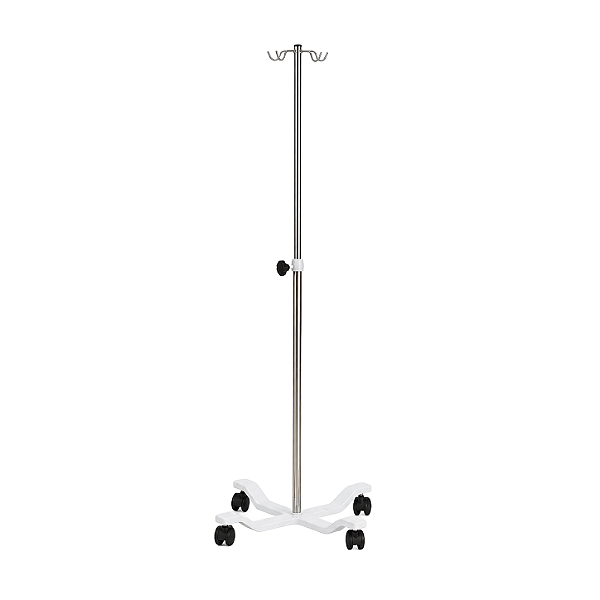 SUPORTE PARA SORO ALT. REG. C/ RD HASTE INOX