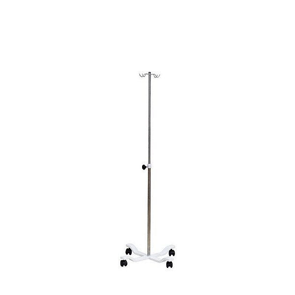 SUPORTE PARA SORO ALT. REG. C/ RD HASTE INOX